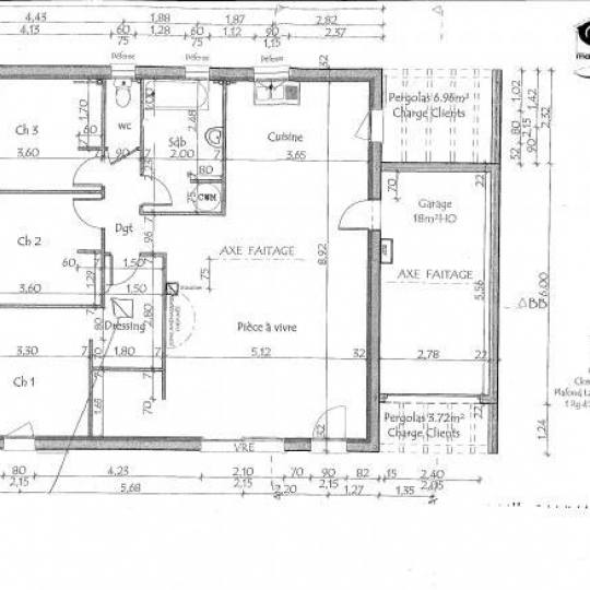  AIGUES-VIVES IMMO : Ground | VAUVERT (30600) | 90 m2 | 245 000 &euro; 