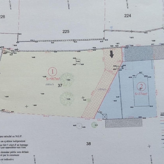 AIGUES-VIVES IMMO : Terrain | AIGUES-VIVES (30670) | 907.00m2 | 240 000 € 