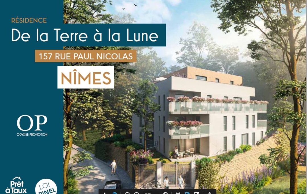 Annonces VAUNAGE : Appartement | NIMES (30900) | 74 m2 | 230 000 &euro; 