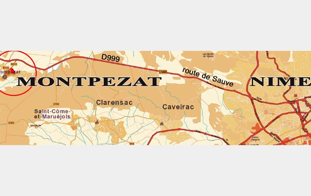 Annonces VAUNAGE : Terrain | CLARENSAC (30870) | 255 m2 | 103 900 &euro; 